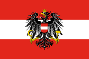 red-white-red, black eagle