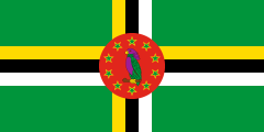 1988 flag of Dominica
