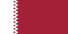 maroon, ornate serrated white stripe