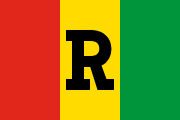 red-yellow-green, black