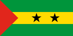 green-yellow-green, two black stars, red triangle