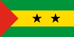 green-yellow-green, two black stars, red triangle