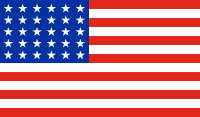30-star American flag