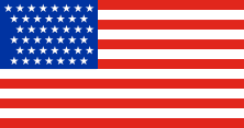 43-star flag of the United States